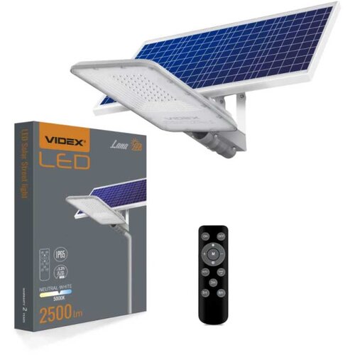  Solarna ulična LED svjetiljka VIDEX-STREET-LED-SOLAR-LANA-100W-NW Cijene