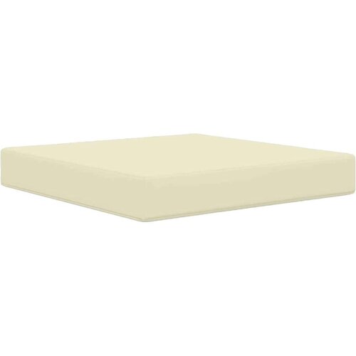  Jastuk za vanjsku sofU 2 pcs Krema Poliester - Krema 60 x 60 cm 1x sjedalo +1x naslon (3D s bartagom) Slike
