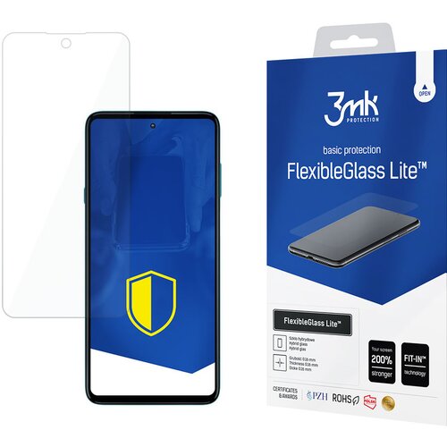 3mk MOTOROLA EDGE 20 LITE FLEXIBLEGLASS LITE KALJENO STEKLO ZA ZASLON, (22000283) Slike