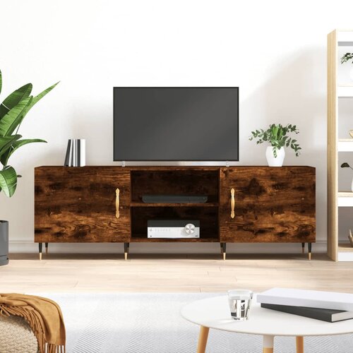 vidaXL TV ormarić boja dimljenog hrasta 150x30x50 cm konstruirano drvo Cijene