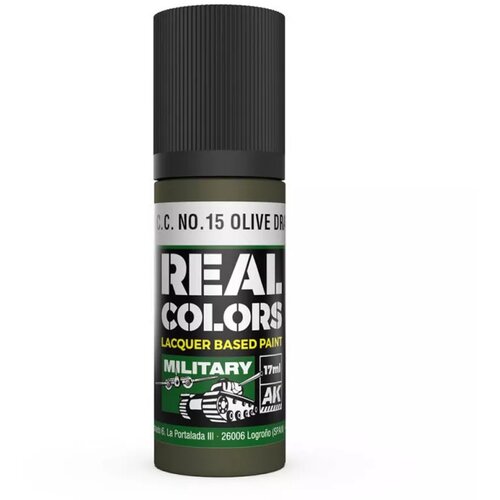 AK Interactive S.C.C. No.15 Olive Drab 17 ml. Cene