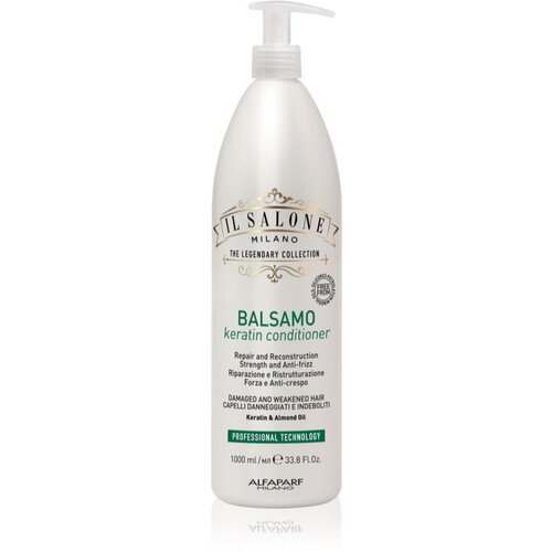 ALFAPARF MILANO Il Salone Milano Keratin obnovitveni balzam za poškodovane lase 1000 ml Cene