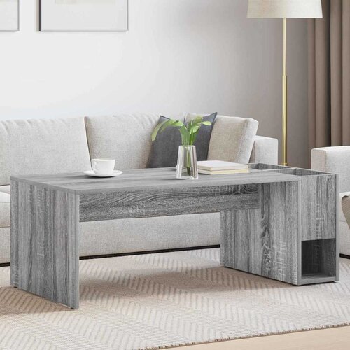  Kava Stol Siva Sonoma 101,5 x 50 x 37 cm Konstruirano drvo Cijene