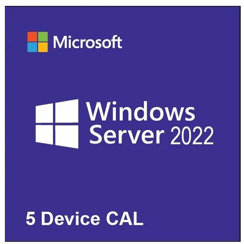 Microsoft Windows OEM Server 2022 5 CLT Device CAL/64bit/English /papir/5 uređaja (R18-06430) Slike