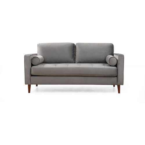  Rome - Light Grey 2-Seat Cene