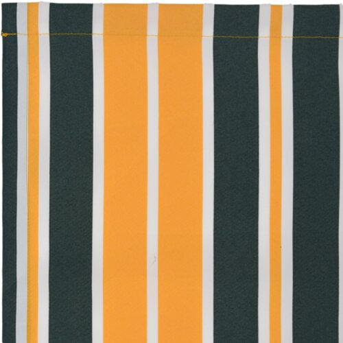 vidaXL tenda valance za 4 m okvir Zelena in rumena 3.8x0.2 m Cene