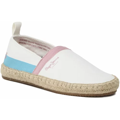 PepeJeans Espadrile Tourist Camp G PGS10171 White 800