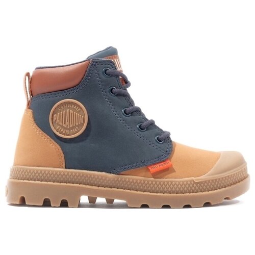 Palladium Škornji Pampa HI Cuff Kids Boots - Dear Brown/Mid Indigo Bež Cene