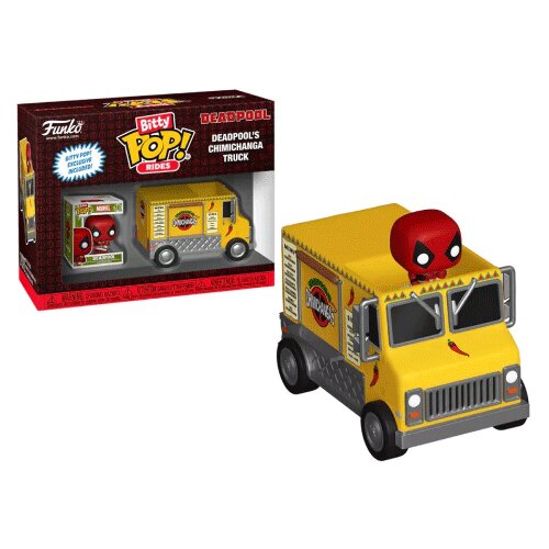 Funko Figura Pop Bitty Ride Marvel Deadpool with Chimichanga Truck 063662 Cene