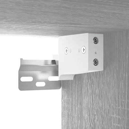  Zidni noćni ormarić boja sivog hrasta sonome 35 x 35 x 20 cm Slike