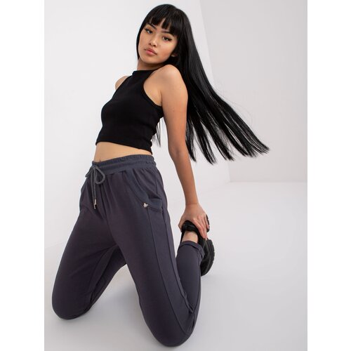 BASIC Feel Good Sweatpants-RV-DR-7806.32-graphite Cene