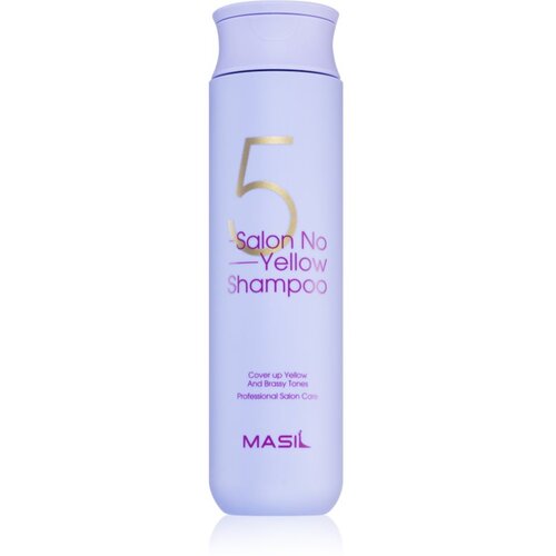 Masil 5 Salon No Yellow ljubičasti &amp;scaron;ampon neutralizirajući žuti tonovi 300 ml Slike