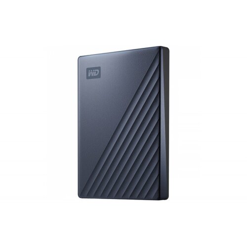 Western Digital External HDD 2TB, USB3.2 Gen 1 Type-C (5Gbps), My Passport Ultra, Blue Cene