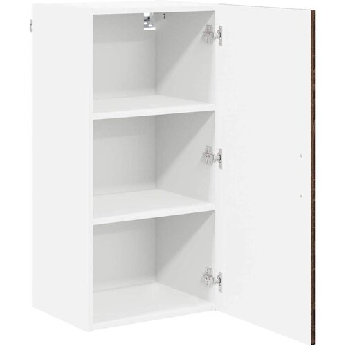  Ormar za Zid Lucca Smeđi hrast 40 x 31 x 80 cm Slike