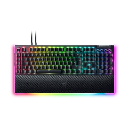 Razer Tipkovnica BlackWidow V4 Pro, zelena stikala, UK SLO g. Cene