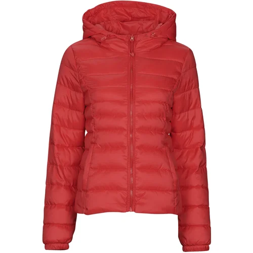 Only ONLTAHOE HOOD JACKET OTW NOOS Red