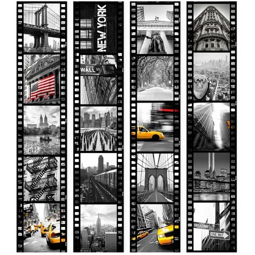  Tapeta - NY - Diversity (collage) 50x1000 Standard Slike