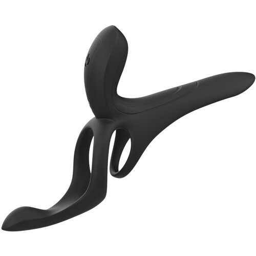 HoneyPlayBox Pleasure Pivot App-controlled Couples Vibrator Black Slike