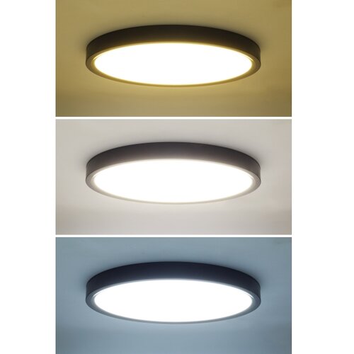 Solight WO8018 - LED prigu&amp;scaron;iva plafonska svetiljka ESTELA LED/36W/230V+DO pr.30 cm crna Slike