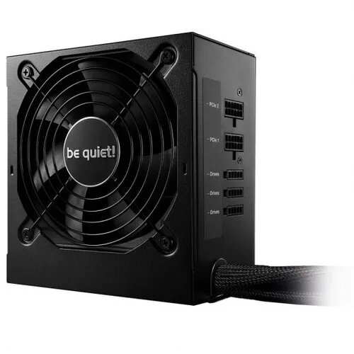 Be Quiet! SYSTEM POWER 9 600W CM, 80 PLUS Bronze efficiency (up to 89%), DC-to-DC technology for tight voltage regulation, Temperature-controlled 120mm fan reduces system noise BN302 Cene