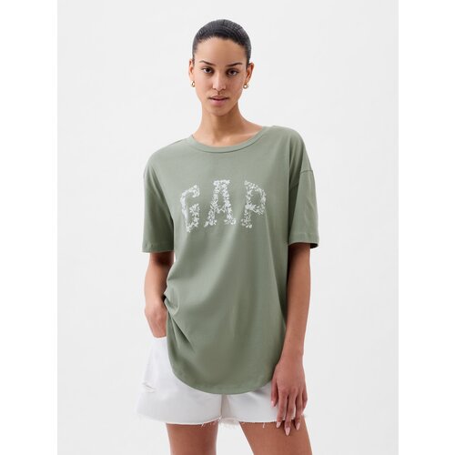 GAP T-shirt with logo oversize - Women Cijene