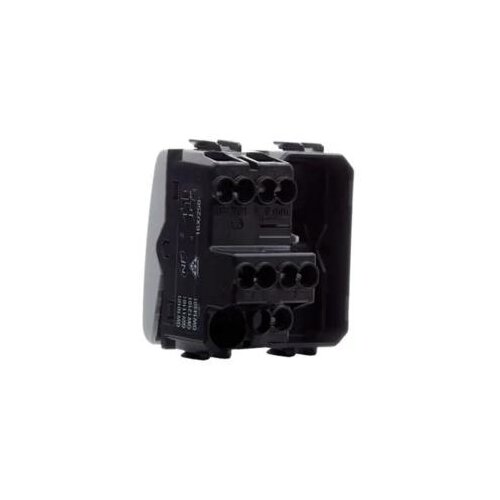 GEWISS GW10101 reversing switch 1P 250V ac - 16AX - neutral - 2 modules - glossy white - chorusmart Slike