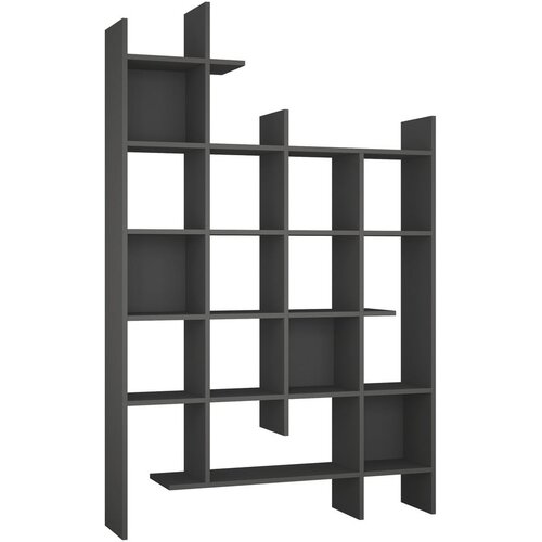 Kalune Design Antracitno siva biblioteka 122x188 cm Manco – Cijene