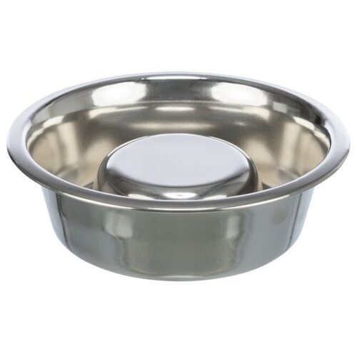 Trixie posoda za pse kovinska Slow Feed 0,6 l/fi-17 cm Cene