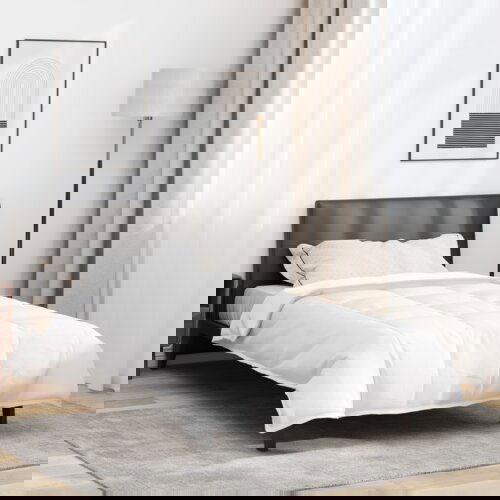 vidaXL Odeje in pokrivače Bela 135 x 220 cm Puh Cene