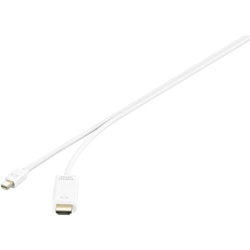 Renkforce DisplayPort / HDMI priključni kabel [1x DisplayPort utikač - 1x HDMI-utikač] 1.8 m crni Cijene