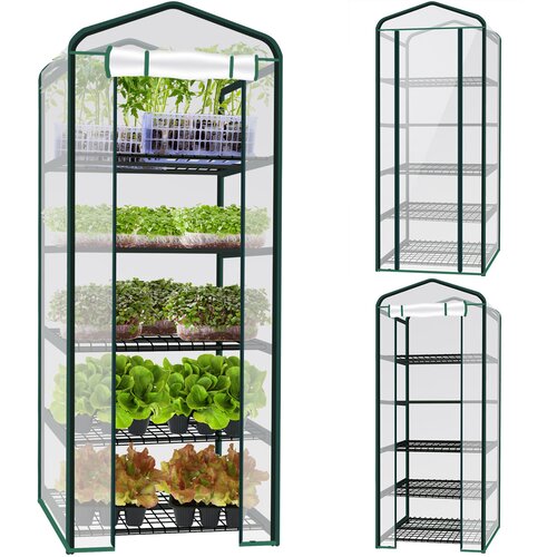  Vrtni plastenik 195x70x50cm 5 polica Cijene