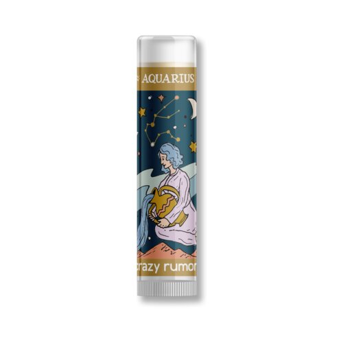 Crazy Rumors aquarius lip balm Slike