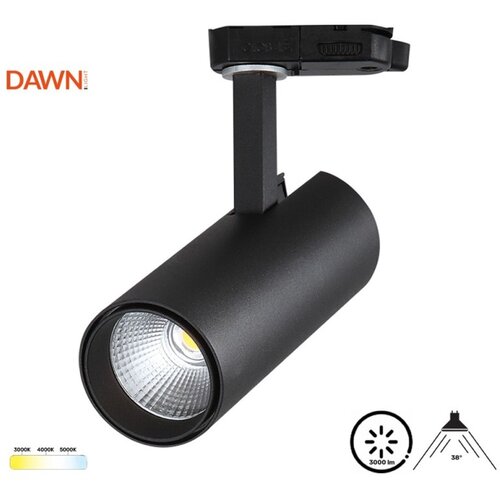 Dawn LED REF SINSKI EL-T21D040 40W CCT CRNI TROFAZNI Slike