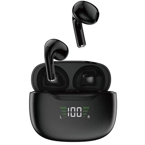 Dudao Bluetooth 5.1 TWS U15N LED brezžične slu&amp;scaron;alke, črne, (21979784) Slike