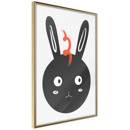  Poster - Surprised Bunny 40x60