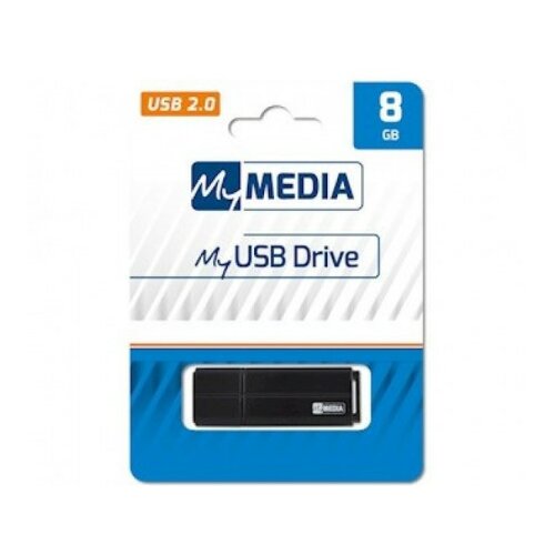 Mymedia USB flash 8GB drive 2.0 black ( UFMM69260/Z ) Slike