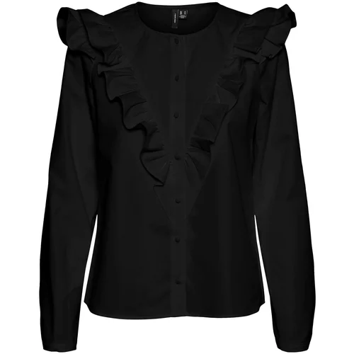 Vero_Moda Bluza črna