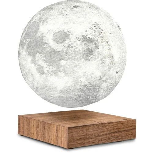 Gingko stolna lebdeća lampa Moon Walnut