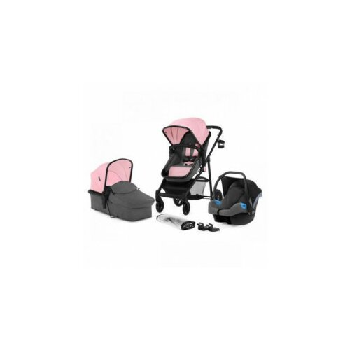 Kinderkraft JULI kolica za bebe set 3u1 pink Slike