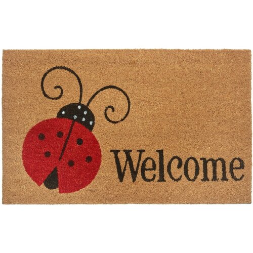 Hanse Home Otirač od kokosovih vlakana 75x45 cm Lady Beetle - Cijene