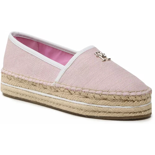 Tommy Hilfiger Espadrile Th Woven Espadrille FW0FW07343 Pink Daisy TOU