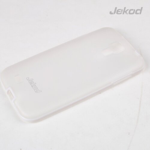 Jekod silikonski ovitek Samsung Galaxy S4 i9500 prozorno črn TPU/T prozoren z okvirjem + Za&amp;scaron;čitna folija Slike