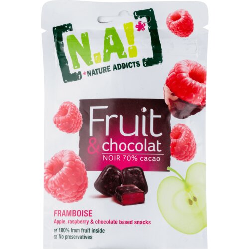 Nature Addicts Bombone malina crna čokolada 35g Cene