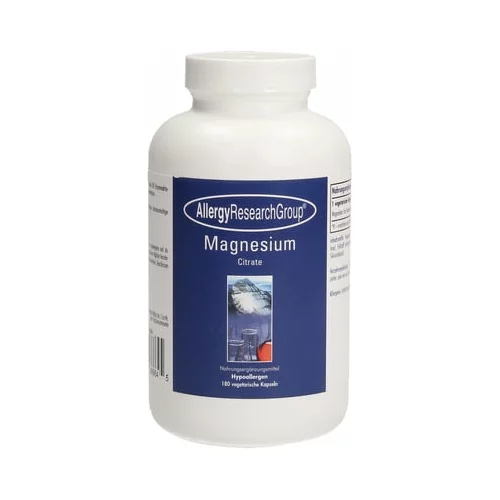 Allergy Research Group magnezijev citrat - 180 veg. kapsul