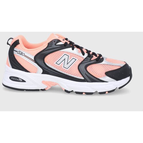 New Balance Čevlji oranžna barva Slike