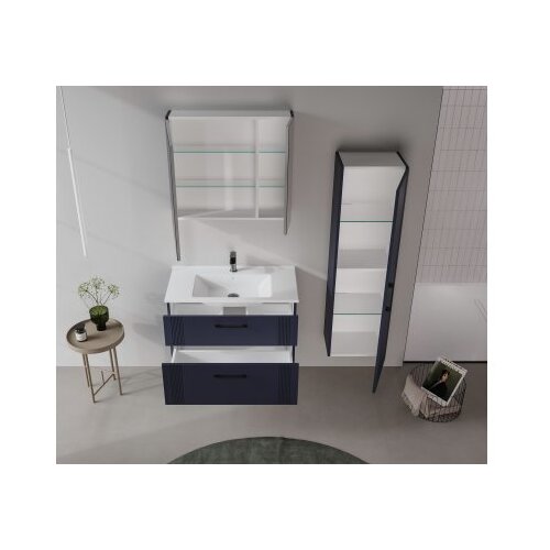 Hanah home Kupatilski ormarić sa umivaonikom i ogledalom (2 komada) Bari 85 v2 242 Cene
