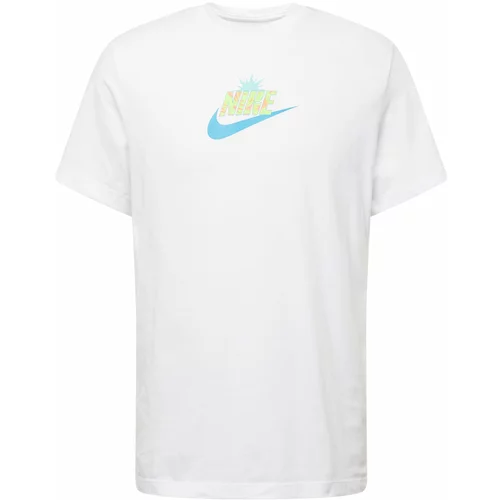 Nike Sportswear Majica 'SPRING BREAK SUN' turkizna / azur / svetlo zelena / bela