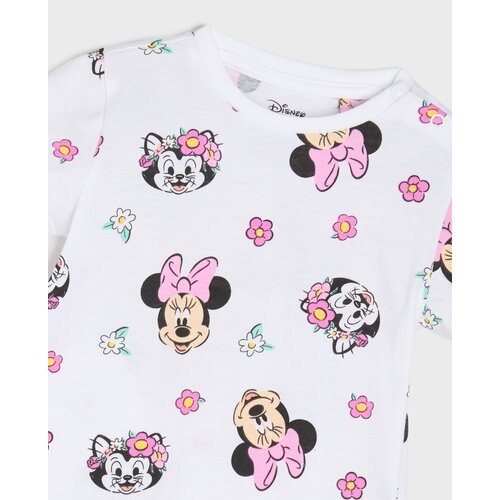 Sinsay Pamučne majice s printom 2 pack Minnie and Figaro Slike