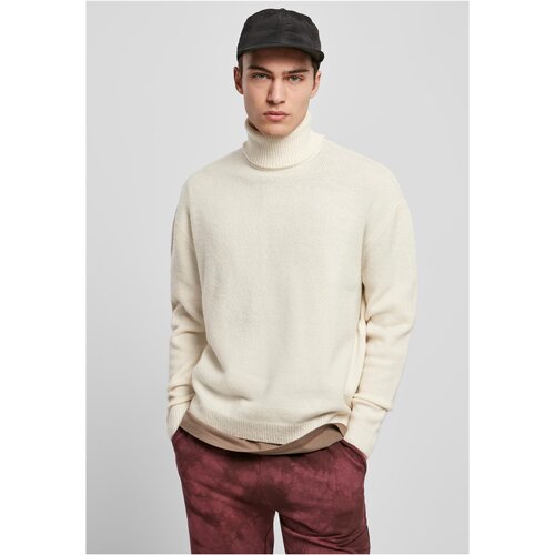 UC Men Oversized Roll Neck Sweater whitesand Cijene