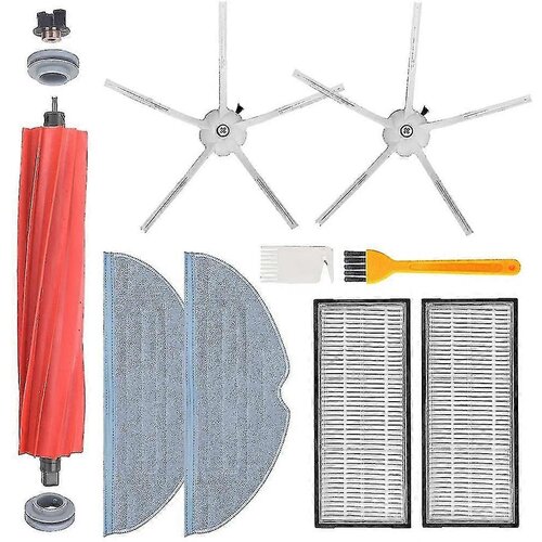 INORCO glavna stranska krtaa hepa filter krpa za brisanje, zdruljiva s xiaomi roborock, (21984330) Slike